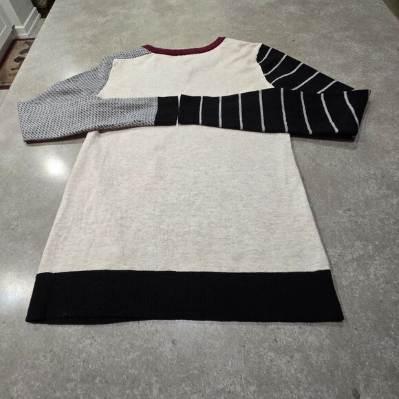 RW&CO. Women's Mixed Multi-Colors/Patterns Long Sleeves Knit Top - Size XS/TP - Picture 5 of 13